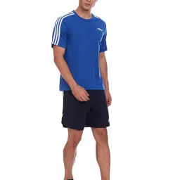 adidas Men Polyester Striped Fitted T-Shirt image 3