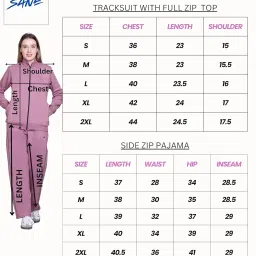 sane originals Winter Fleece Tracksuit for Women || Round Neck Sweatshirt and Pajama Set for Women || Co-ord Set for Ladies image 2