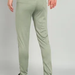 PRAACHIS Men Lycra Stretchable Track Pant with Curved & Zipper Pocket with One Patch Pocket in Back | Regular Fit Lower for Men | Dry Fit Mens Dryfit Track Pant for Casual & Workout – Pista-28 image 2