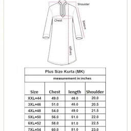 vastramay plus Men's Cotton Kurta || Plus Size Classic White Cotton Kurta || Elegant For Holi & EID Celebration image 5