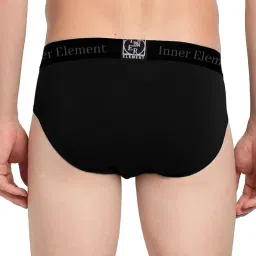 inner element Men Brief Multicolor Pure Cotton Brief Pack of 5 image 5