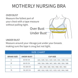 motherly Maternity Bra Comfortable Padded Breastfeeding Nursing Bras for Women with Removable Pads image 2