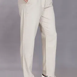 divisive Men's Relaxed Fit Cotton Linen Trousers image 2
