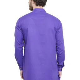 ben martin Men's Cotton Angrakha Short Kurta image 3