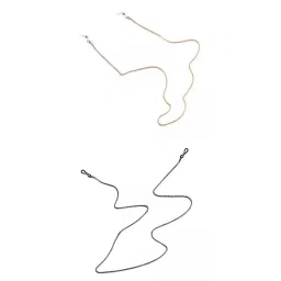 trendynest 2X Reading Glasses Chain Hanging Ropes Retainer For Women Gold Black | Other Clothing Shoes & Accessories image 1