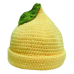 myaddiction Beanie for Women Handmade Comfortable Anime Casual Trendy Cute Fruit Hat Yellow Lemon Hat image 3