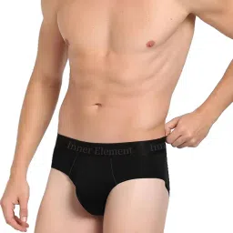 inner element Men Brief Multicolor Pure Cotton Brief Pack of 5 image 1
