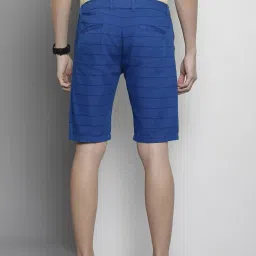 the indian garage co Men Slim Fit Printed Mid-Rise Shorts image 2