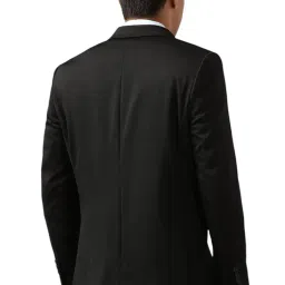 peter england Men's Neo Slim Knit Textured Blazer image 3