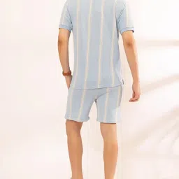 armisto Crochet Cotton Resort Set for Men Stylish / 1TOP + 1 BOTTOM Co Ord Set for Mens image 4