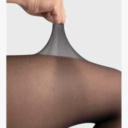 t trendy mart T TRENDY Women's Sheer Nylon Spandex Stockings, Free Size, Black image 3