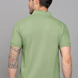 alan jones clothing Men's Cotton Slim Fit Polo T-Shirt image 2