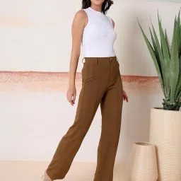 kotty Womens Solid Relaxed Carrageen Moss Casual Dress Set image 4