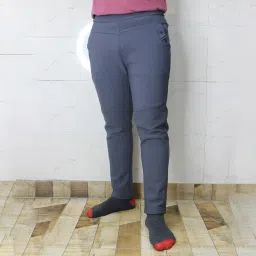 eleg & stilance Winter Lower for Women Woolen Warm Fleece Pajama Regular Fit Stretchable with Side Pockets Fluffy Bottoms Winter Lounge Wear Nightwear image 3