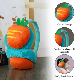 syga Winter Fashion Cute Plush Earmuffs Cartoon Design Suitable For 10 Years Above image 3