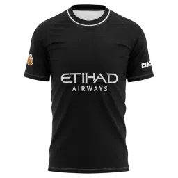 RJM Man Citee Balck Jersey 2025/26 for (Kids,Men&Boys) image 1