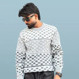 loyesha Men Winter Sweater, Woolen Sweater for Men Winter Wear, Office Winter Wear, Knitted,Thick Cardigan (Packof 1) image 1