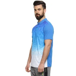 Campus Sutra Men's Maroon Dri-Fit Graphic Printed Half Sleeve Activewear T-Shirt Regular Fit for Casual Wear | Modern Clothing T-Shirt Crafted with Comfort Fit and High-Performance for Everyday Wear image 1