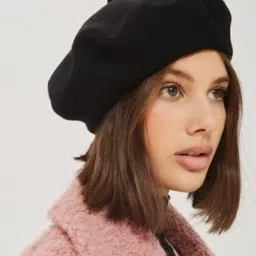 ventewa Spain Unisex Wool Blend French Artist Beret Cap image 3