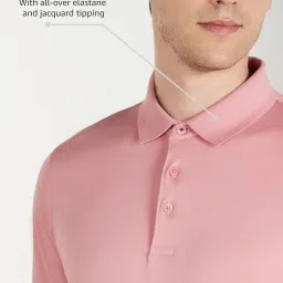 symbol premium Men's Solid Super Soft Classic Polo T-Shirt: Regular Fit image 3