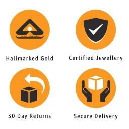 p.c. chandra jewellers 22k (916) Yellow Gold Necklace for Women image 4