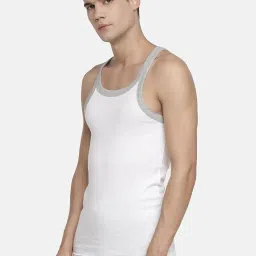 macroman m-series Men's Active Sports Vest Cotton with Stylish Neckline & Versatile Wear image 1