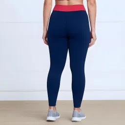 Stretchable Regular Mid Waist Gym Pant Tights Leggings for Womens & Girls | Gym Wear/Active Wear/Sports Wear/Tights/Yoga Pants. image 4