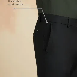 symbol premium Men's Slim Fit Formal Pants image 4