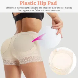 palay Hip Pads for Women Underwear Butt Lifter Panties for Women High Waist Panty Invisible Body Shaping Butt Lifting Underwear image 4