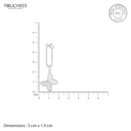 touch925 Elegance Butterfly Charm | Aesthetic Bag Charm For Phone Bag Keychain Airpods Watch Camera Pendants Decor Accessories | 925 Silver Charms | Waterproof and Anti-Tarnish image 4