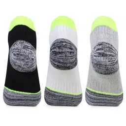 bonjour Men's Secret Length Terry Sports Socks - PO3 image 2
