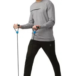 van heusen Men's Premium Flex Endura Series Sweatshirt | Relaxed Silhouette| Cotton Nylon and Spandex Blend image 4