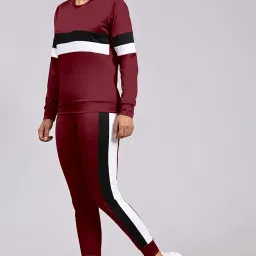 alisba Women's Round Neck Cotton Tracksuits - Soft & Comfortable Loungewear for Casual Wear, Gym, Jogging, Running, Yoga - Stylish Design, Breathable Fabric, Perfect Fit Suit image 3