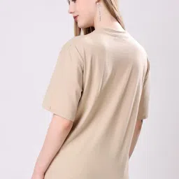 london hills Women's Cotton Blend Oversized Fit Oversized Tshirt || Oversized Tshirt- Pack of 2 image 2