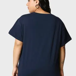 bewakoof Women's Graphic Loose Fit T-Shirt image 1