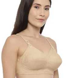 blossom Women's Seamed, Double Layered Full Coverage, Non Wired Non Padded, 100% Cotton, Dropdown Cup, Back Closure, Maternity Bra [ Mercy SSU ] image 4