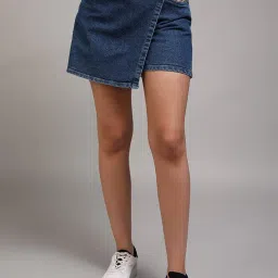 nifty Women's Denim Skorts image 1
