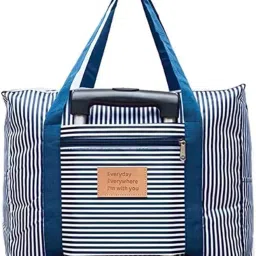 gnexin Travel Carry Bag Foldable Waterproof Travel Oxford Closet Storage Duffel Bag Tote Bag Waterproof Luggage Organizer Storage image 1