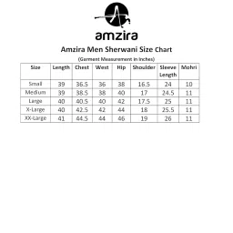 amzira Mens Ethnic Wear Marron Traditional Indo Western Set image 5