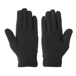 fabseasons Winter Gloves For Girls & Women, with faux fur on the inner for cold weather, Mobile touchscreen enabled image 1