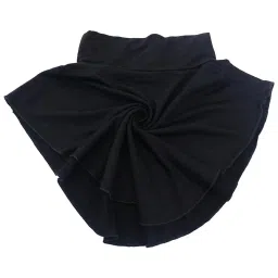 secret desire Women Modal Faux Turtleneck Half Top Dickey Collar Muslin Hijab Neck Cover Black image 2