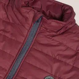 u.s. polo assn. Men High Neck Solid Polyester Padded Standard Length Jacket image 2