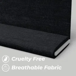 b bigreams - your comfort is our mission BIGREAMS Unstitched 100% Cotton 13 OZ Denim Fabric For Men's - Denim Material for Jeans, Jacket,DIY Project (Dark Blue, Navy Blue, Black Jacket Cloth) 60" Wide Fabric image 3