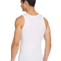 jockey Men's Cotton Vest (8816_White_95)(Pack of 2) image 2
