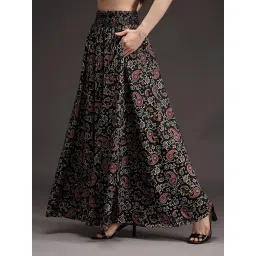 nexsus apparels Women Flared Viscose Rayon Trousers image 1