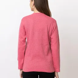 dadu dayal Women's Warm Woolen Cardigan - Stylish Full Sleeve Knitwear for Winter, Cozy & Elegant Sweater image 2