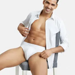 jockey IC24 Men's Tencel Micro Modal Cotton Elastane Stretch Solid Brief with Ultrasoft Waistband image 5