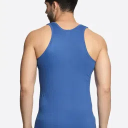 lux venus Men’s Vest - 100% Cotton Premium Baniyan (Color May Vary) image 3
