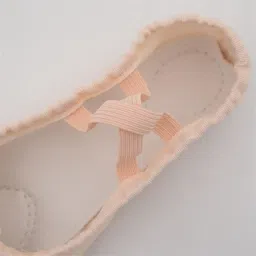 trendynest Women Ballet Shoes Low Heel Closed Toe Canvas Soft Sole Adults Dancing Shoes 34 | Dancewear | Dance Shoes | Ballet image 1