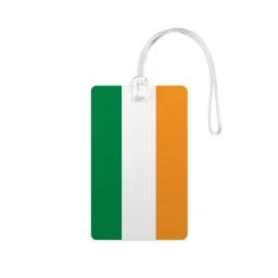 100yellow PVC with Silicon Band India Theme Luggage/Suitcases Tags Ideal for Travel (Multicolour) ( Pack of 2 ) image 1